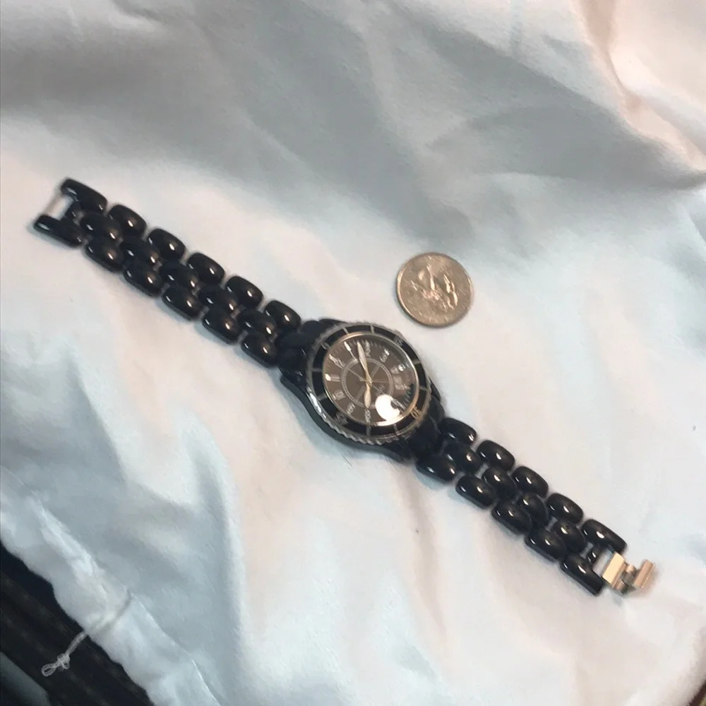 Coldwater‎ Creek black link Watch